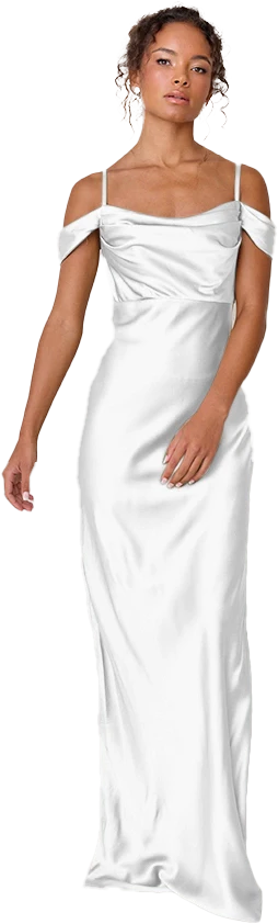 Sienna Satin Dress | Made To Order - Image 230