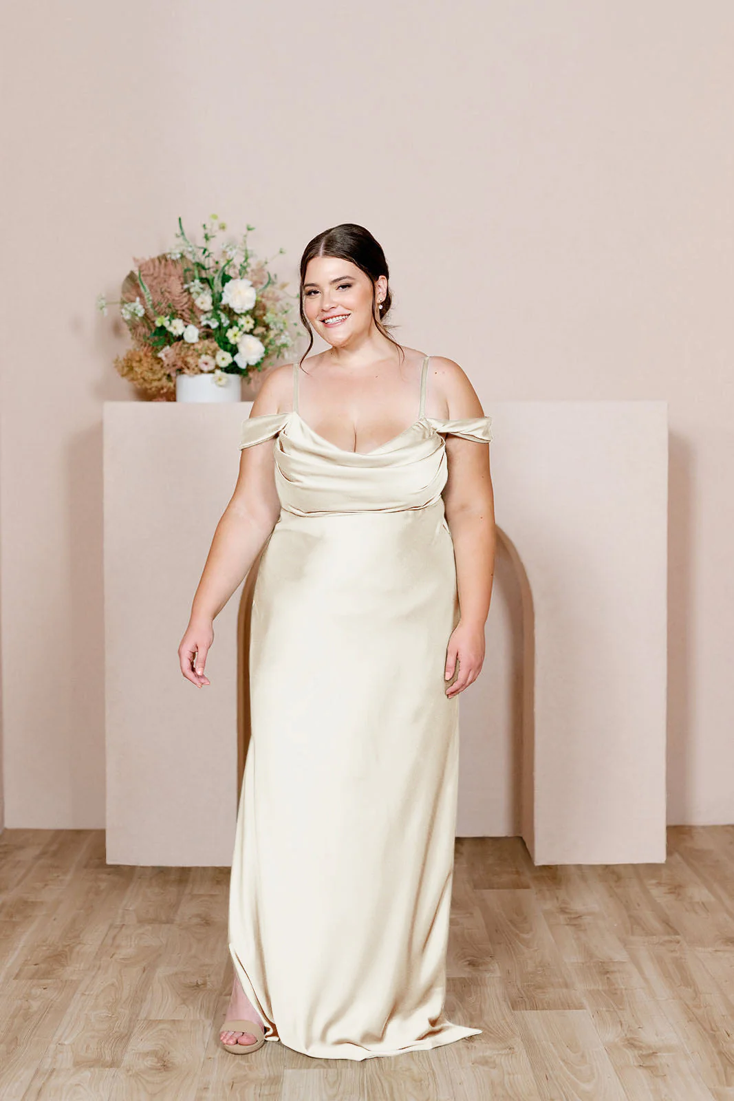 Sienna Satin Dress | Made To Order - Image 233
