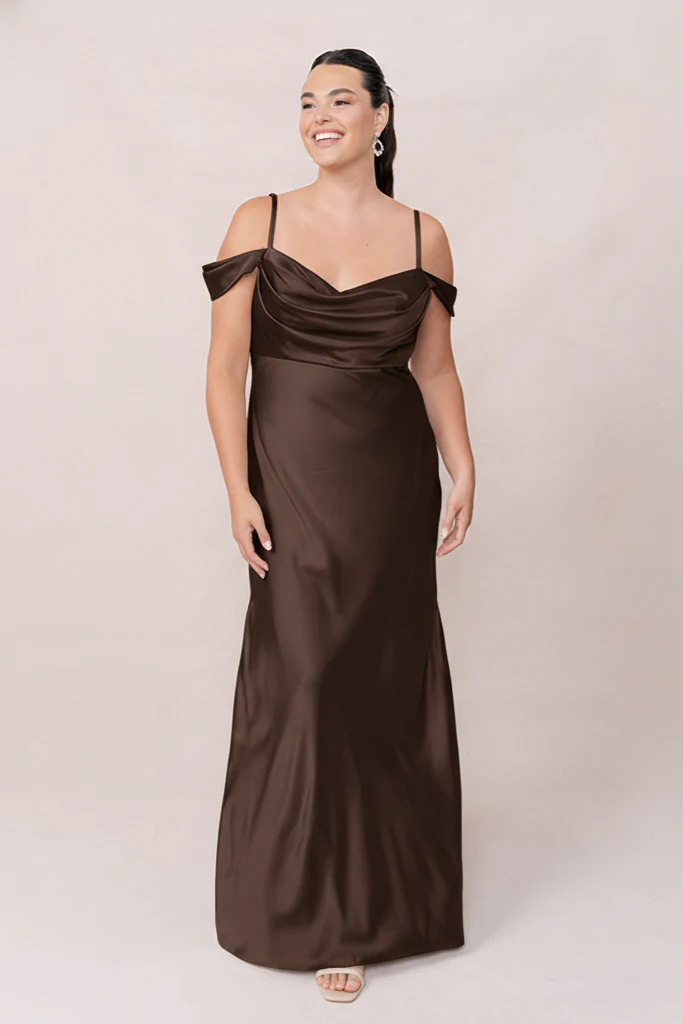 Sienna Satin Dress | Made To Order - Image 248
