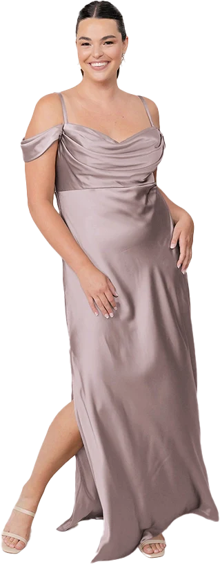 Sienna Satin Dress | Made To Order - Image 53