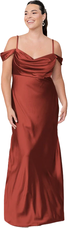 Sienna Satin Dress | Made To Order - Image 54