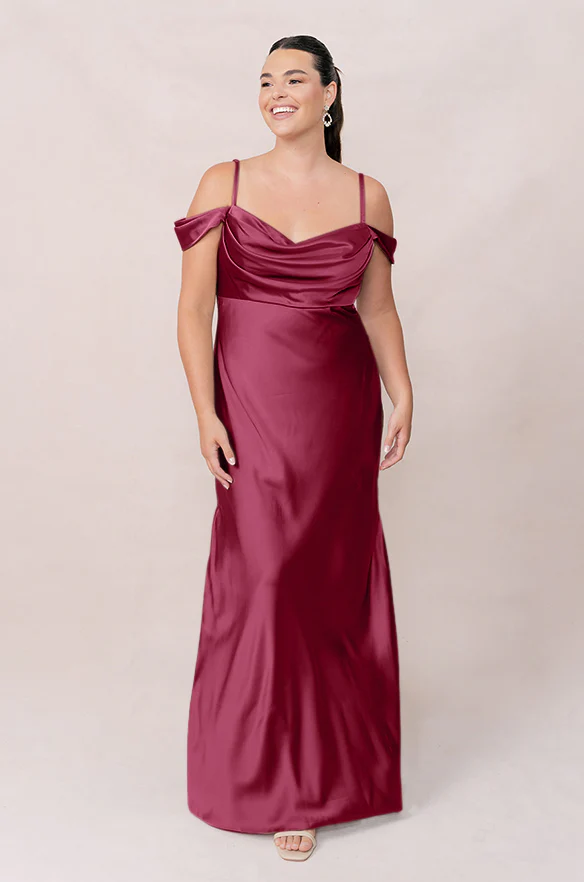 Sienna Satin Dress | Made To Order - Image 61