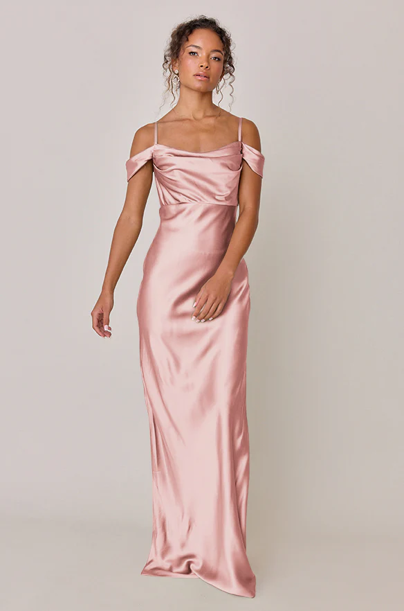 Sienna Satin Dress | Made To Order - Image 69