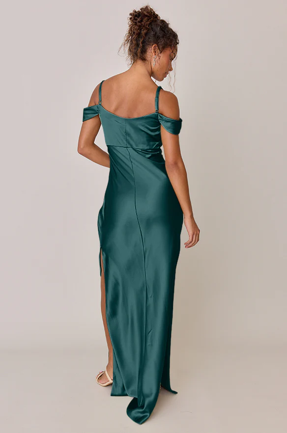 Sienna Satin Dress | Made To Order - Image 75