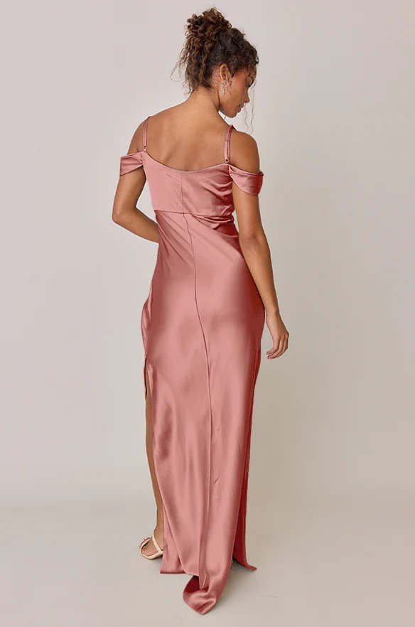 Sienna Satin Dress | Made To Order - Image 85