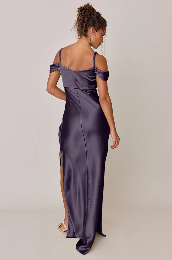 Sienna Satin Dress | Made To Order - Image 92