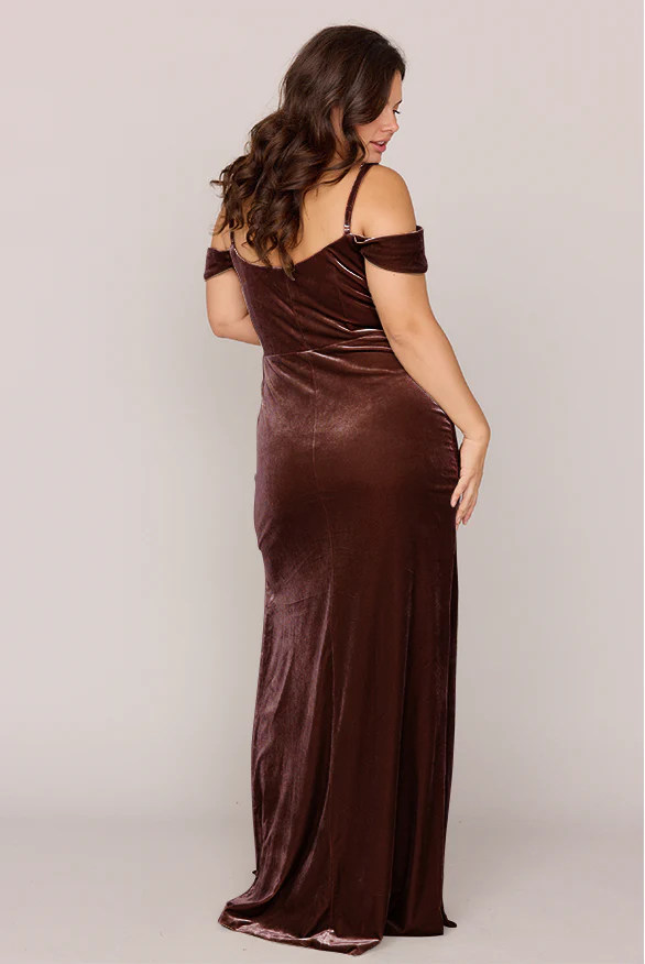 Sienna Velvet Dress | Made To Order - Image 33