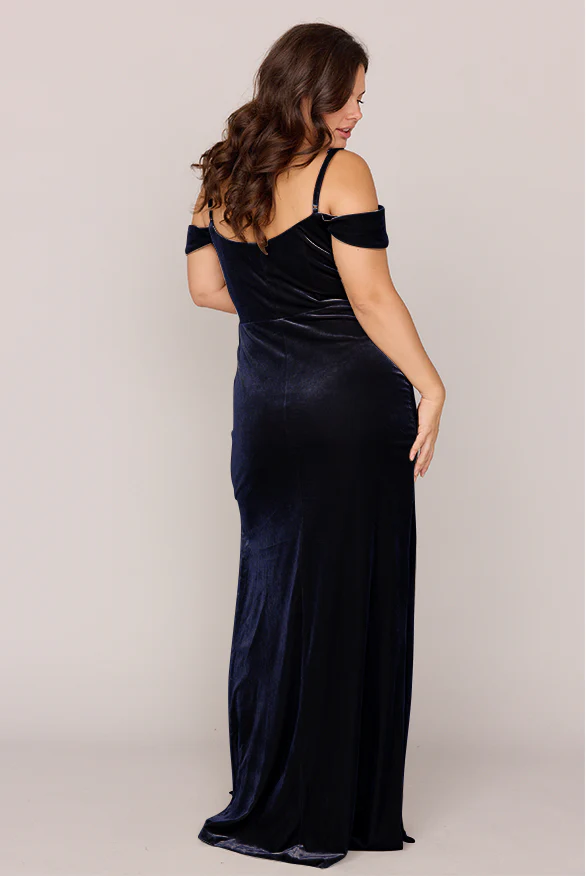 Sienna Velvet Dress | Made To Order - Image 37