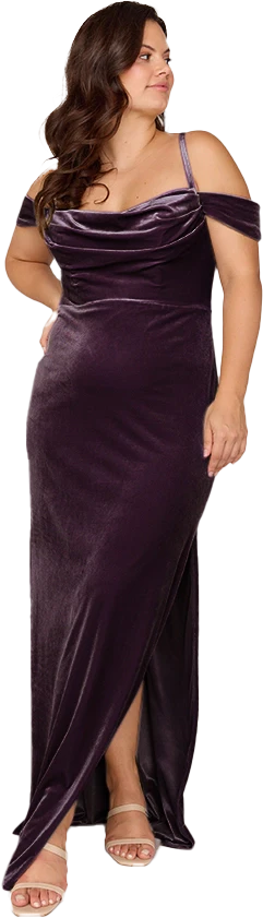 Sienna Velvet Dress | Made To Order - Image 71