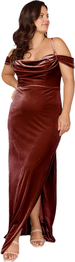 Sienna Velvet Dress | Made To Order - Image 76