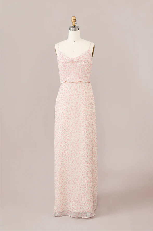 Skye Chiffon Floral Print Dress | Made To Order - Image 10