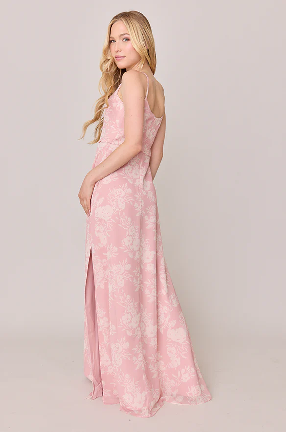 Skye Chiffon Floral Print Dress | Made To Order - Image 14