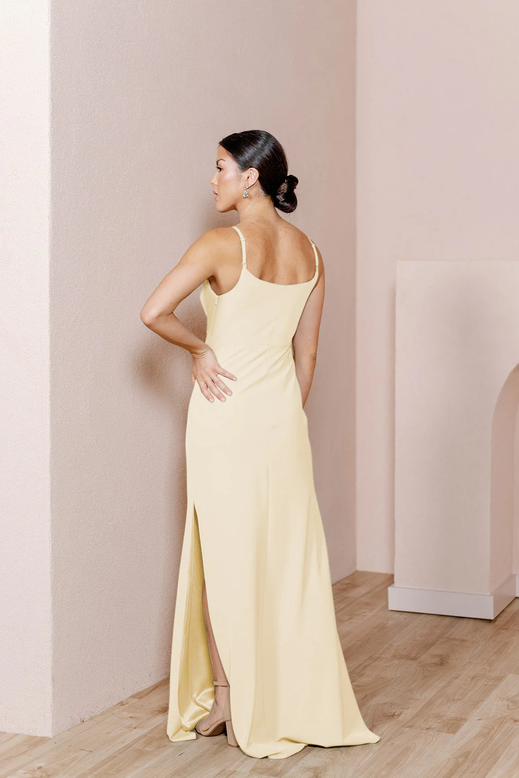 Skye Crepe Dress | Made To Order - Image 181