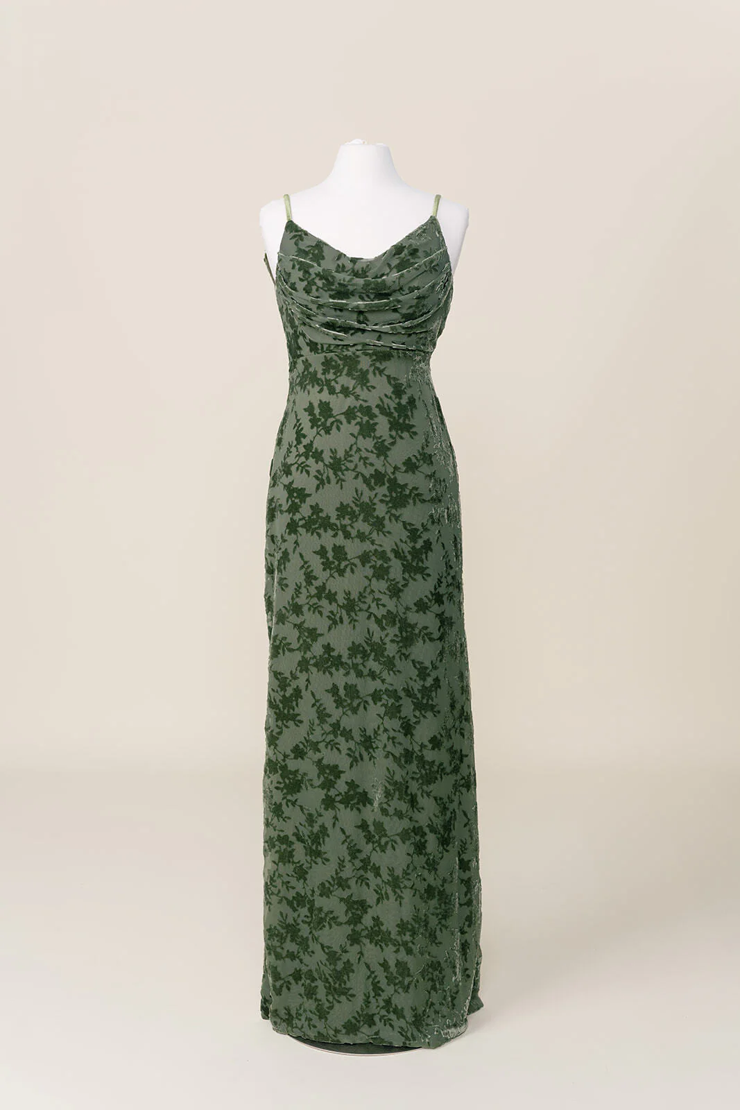 Skye Floral Burnout Velvet Dress | Made To Order - Image 25