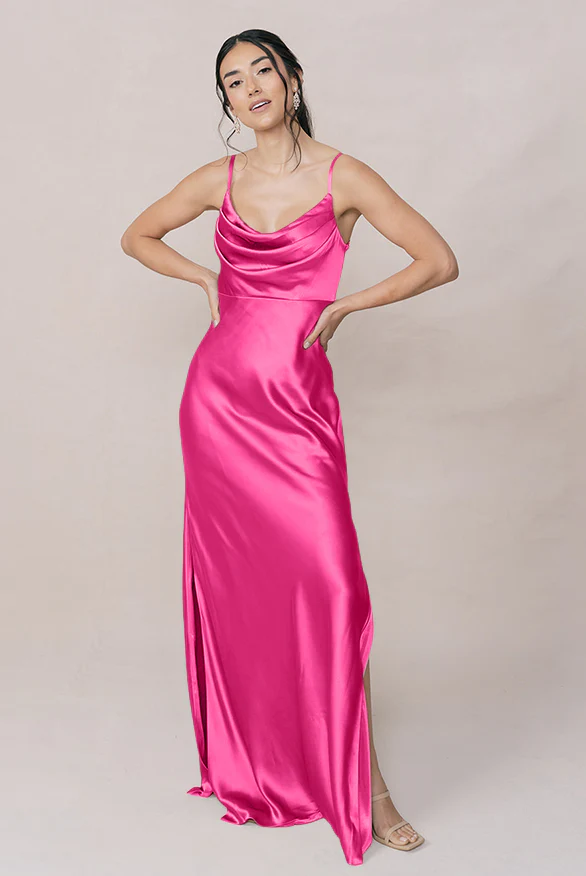 Skye Satin Dress | Made To Order - Image 102