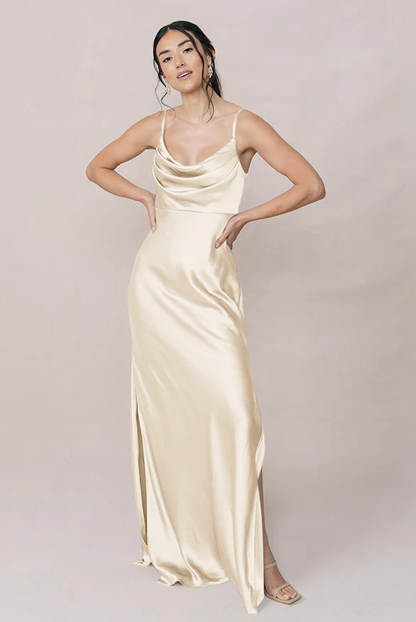 Skye Satin Dress | Made To Order - Image 118