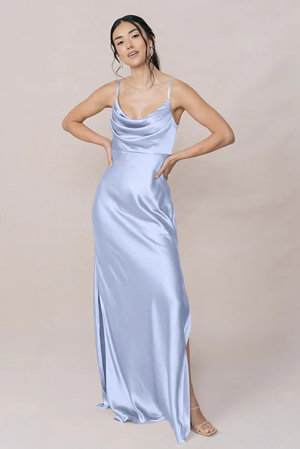 Skye Satin Dress | Made To Order - Image 126