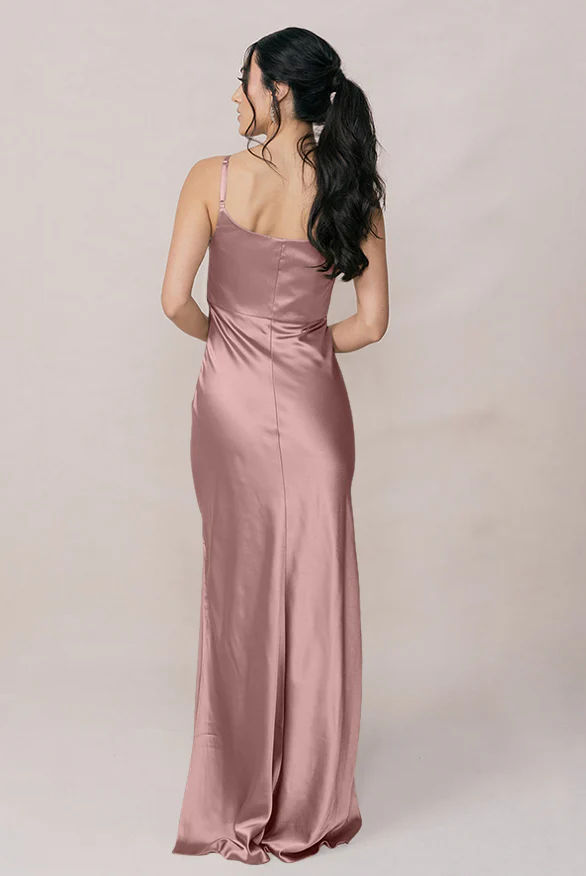 Skye Satin Dress | Made To Order - Image 145