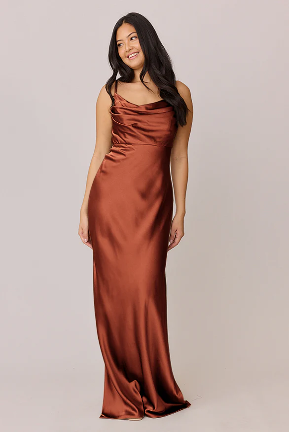 Skye Satin Dress | Made To Order - Image 158