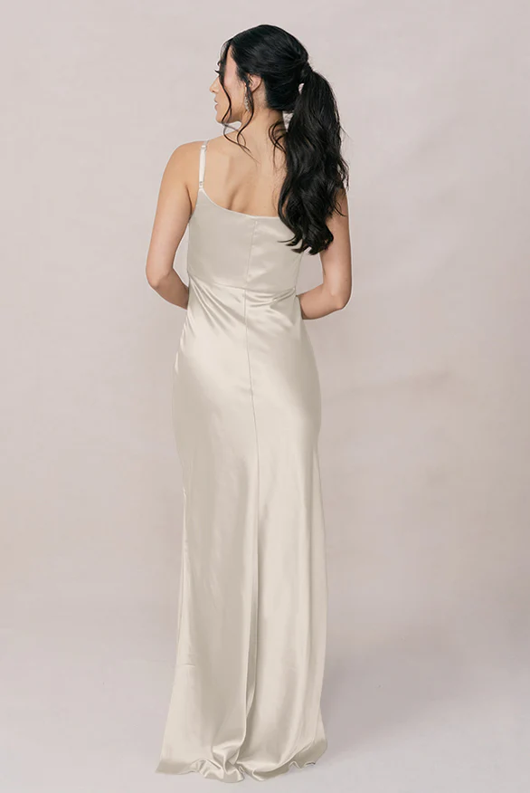 Skye Satin Dress | Made To Order - Image 169
