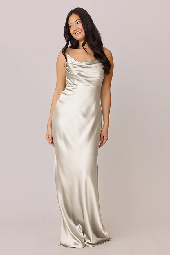 Skye Satin Dress | Made To Order - Image 170