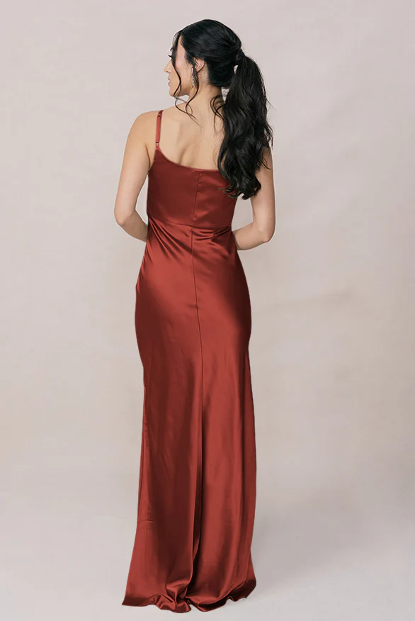 Skye Satin Dress | Made To Order - Image 179