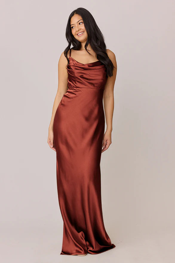 Skye Satin Dress | Made To Order - Image 180