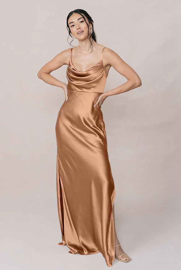 Skye Satin Dress | Made To Order - Image 182