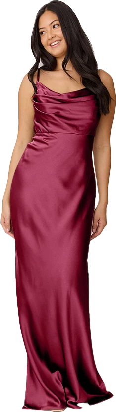 Skye Satin Dress | Made To Order - Image 191