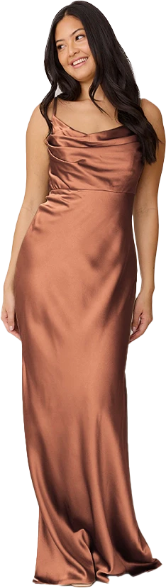 Skye Satin Dress | Made To Order - Image 198