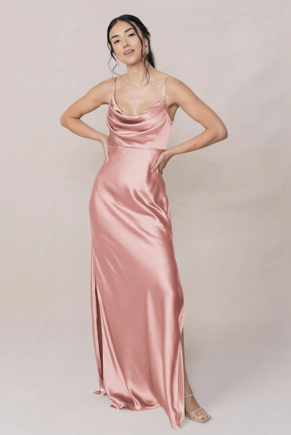 Skye Satin Dress | Made To Order - Image 20