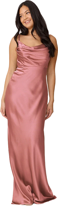 Skye Satin Dress | Made To Order - Image 200