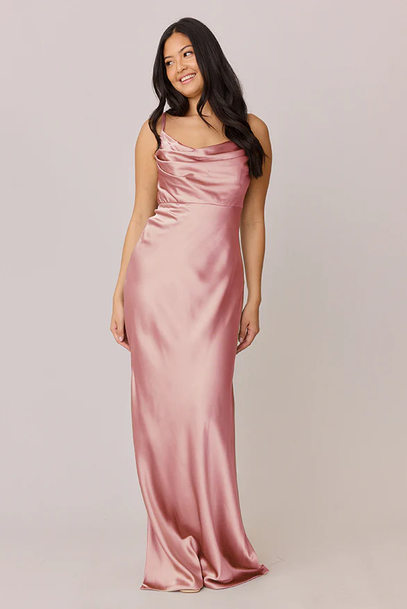 Skye Satin Dress | Made To Order - Image 22