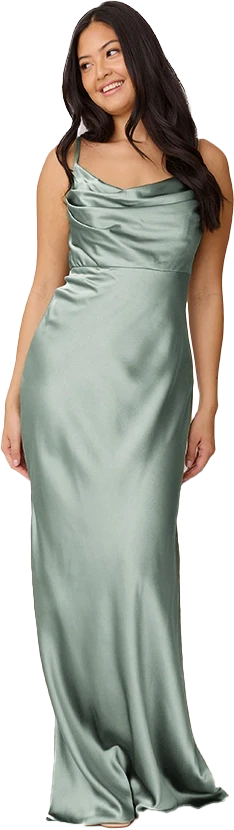 Skye Satin Dress | Made To Order - Image 230