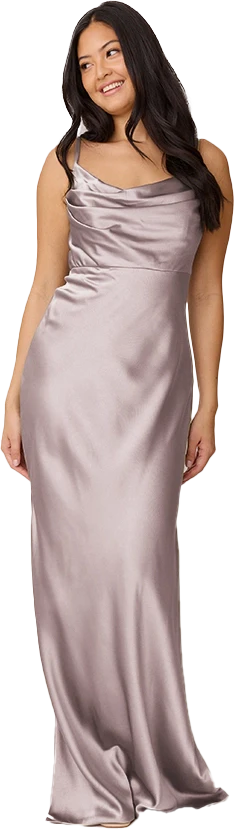 Skye Satin Dress | Made To Order - Image 235
