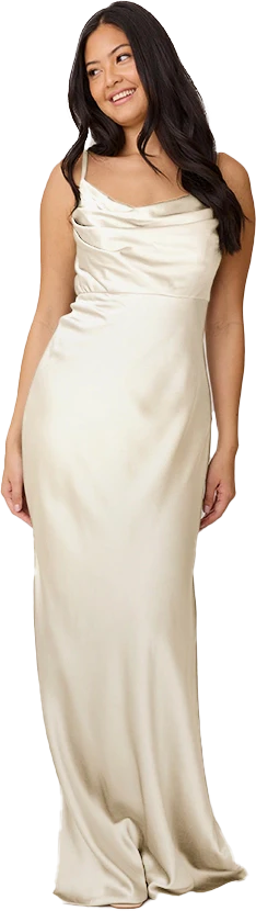 Skye Satin Dress | Made To Order - Image 240