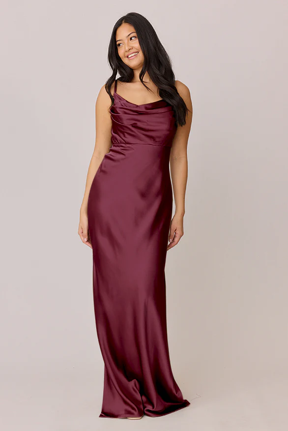 Skye Satin Dress | Made To Order - Image 26