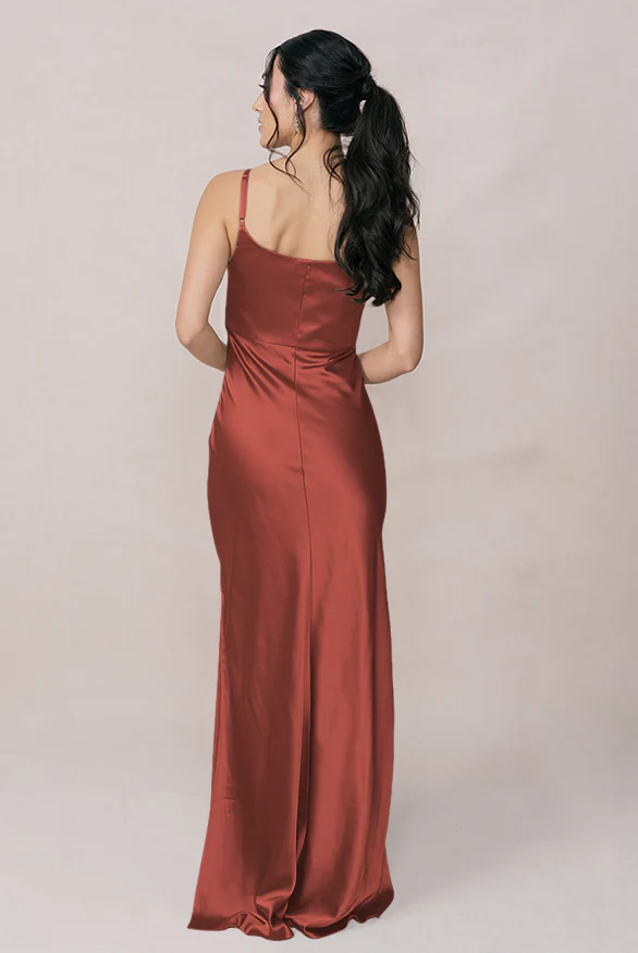 Skye Satin Dress | Made To Order - Image 29