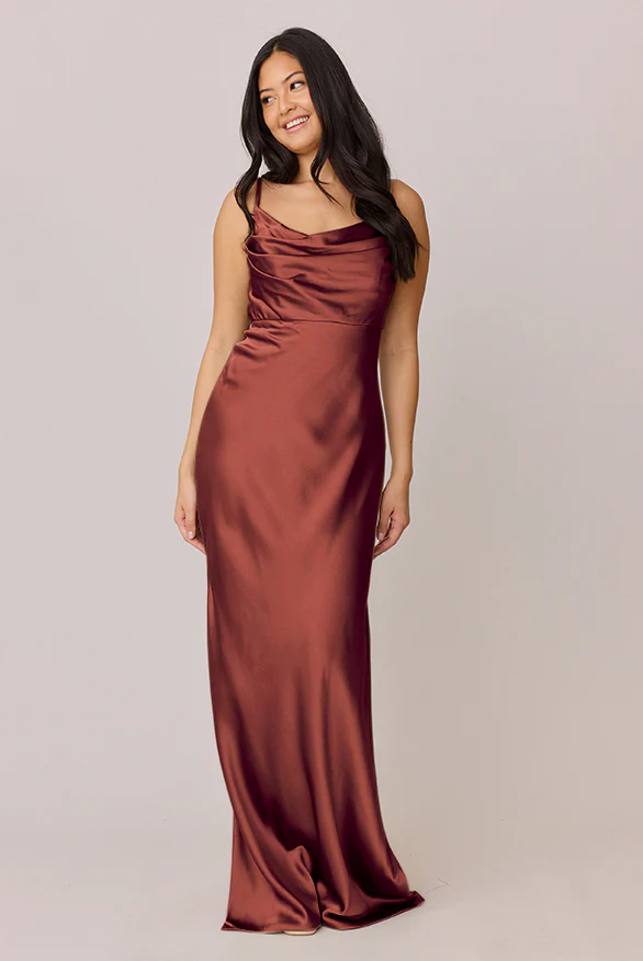 Skye Satin Dress | Made To Order - Image 30