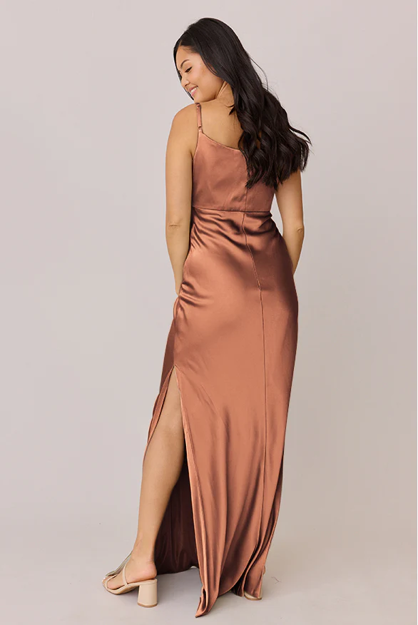 Skye Satin Dress | Made To Order - Image 39