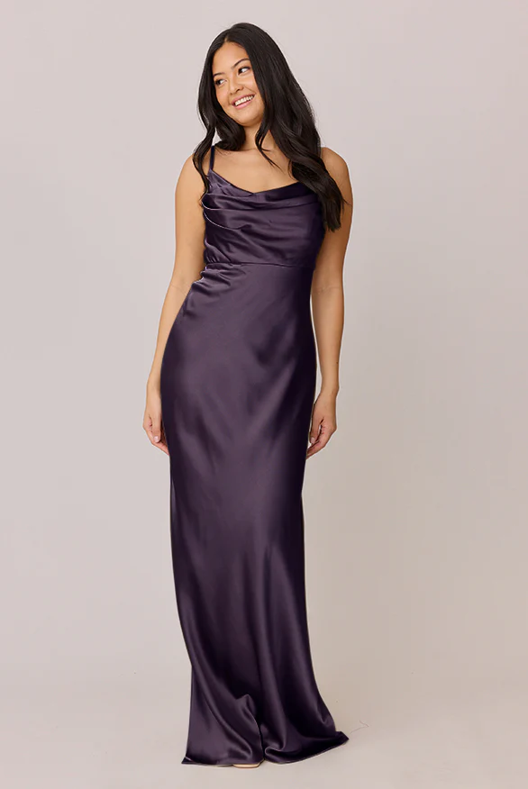 Skye Satin Dress | Made To Order - Image 50