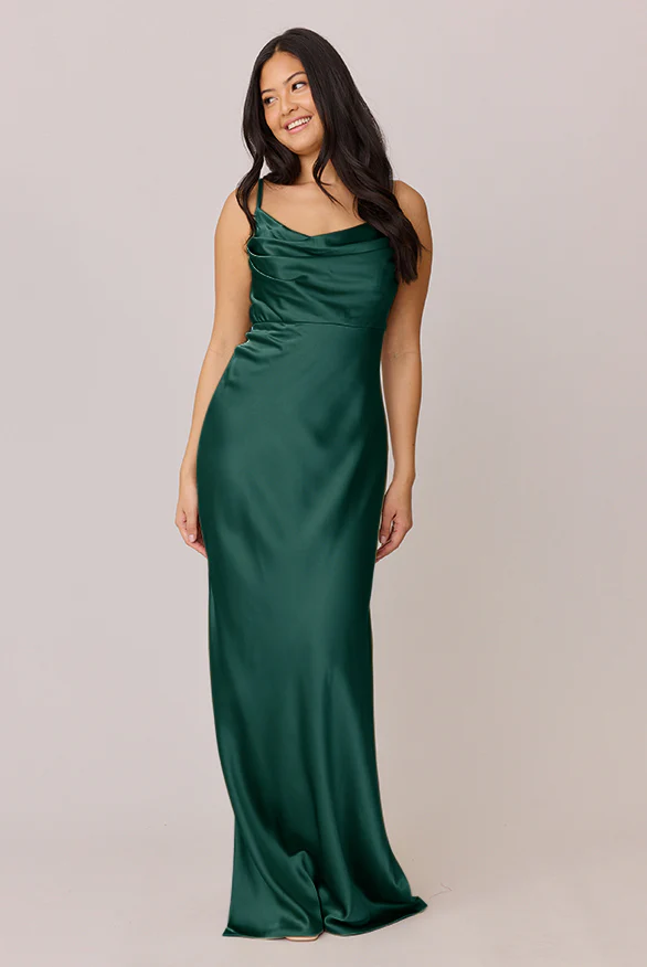 Skye Satin Dress | Made To Order - Image 56