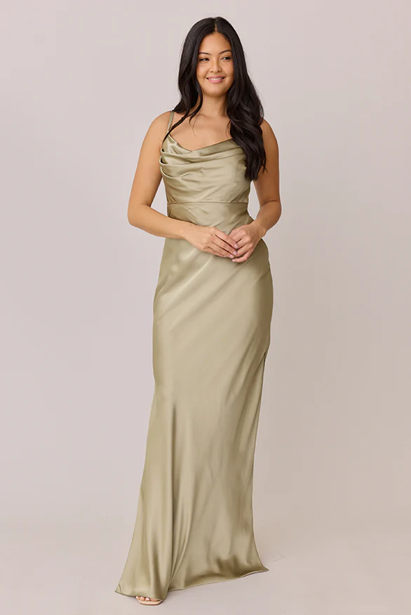 Skye Satin Dress | Made To Order - Image 6