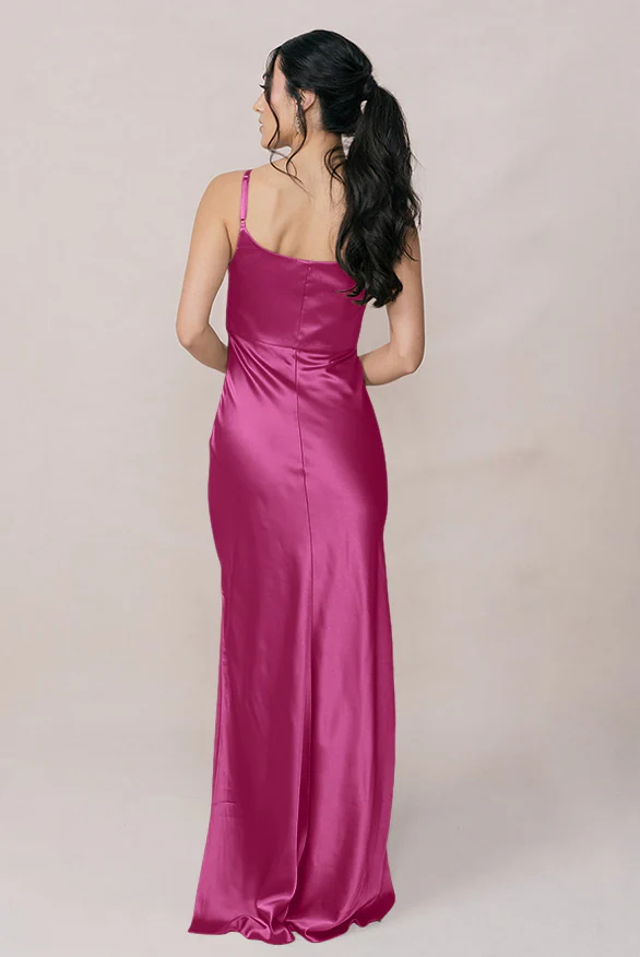 Skye Satin Dress | Made To Order - Image 65