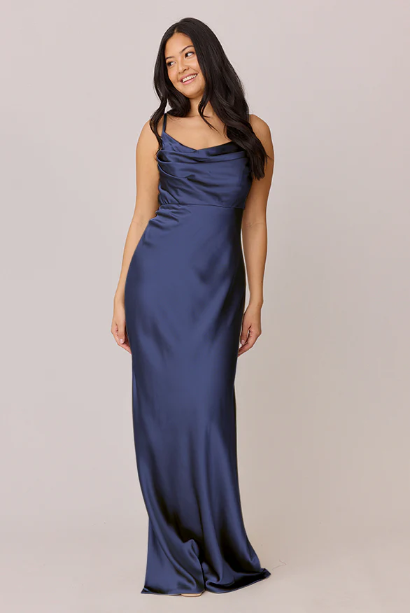 Skye Satin Dress | Made To Order - Image 84
