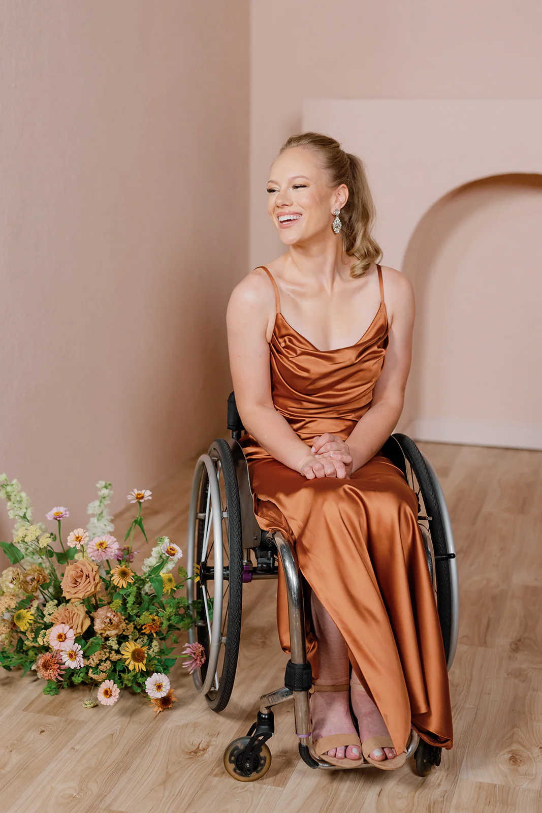 Skye Satin Dress | Made To Order - Image 9