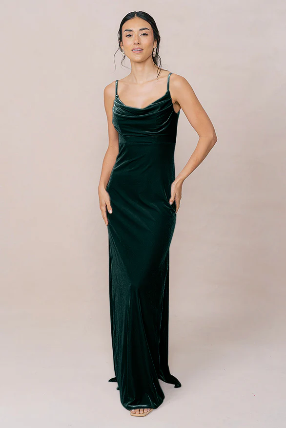 Skye Velvet Dress | Made To Order - Image 21