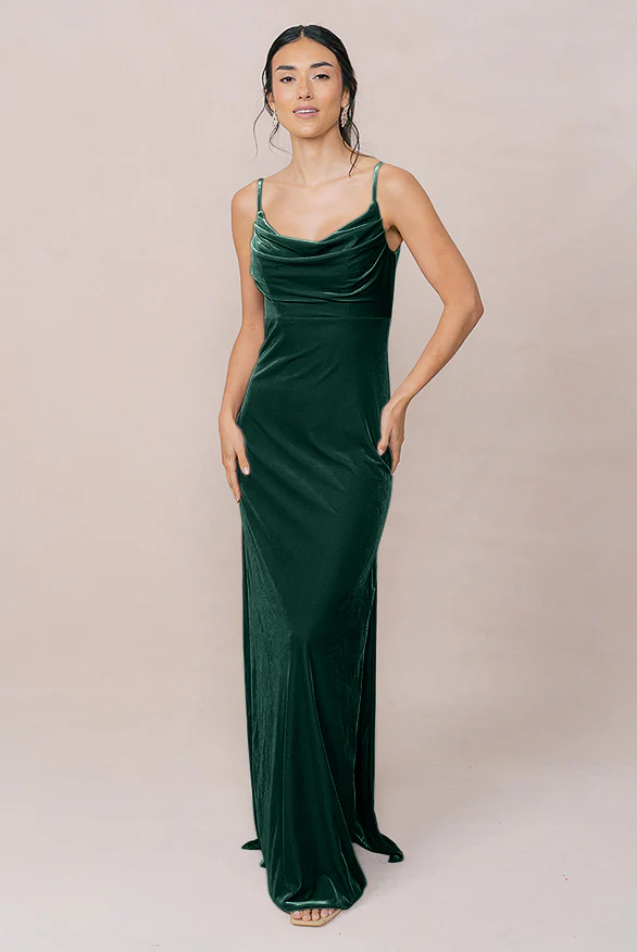 Skye Velvet Dress | Made To Order - Image 33