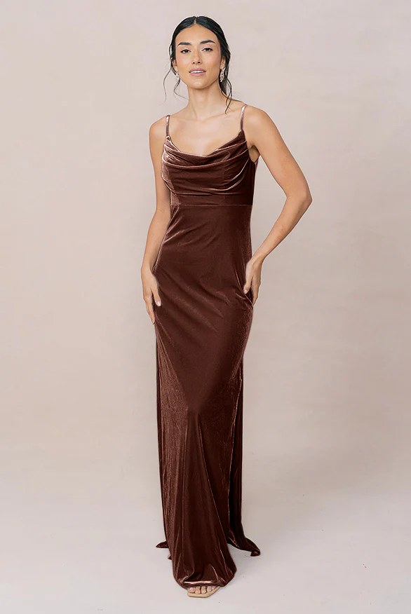 Skye Velvet Dress | Made To Order - Image 41