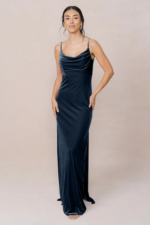 Skye Velvet Dress | Made To Order - Image 62